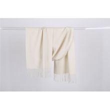 Most popular special design white cashmere scarf with many colors